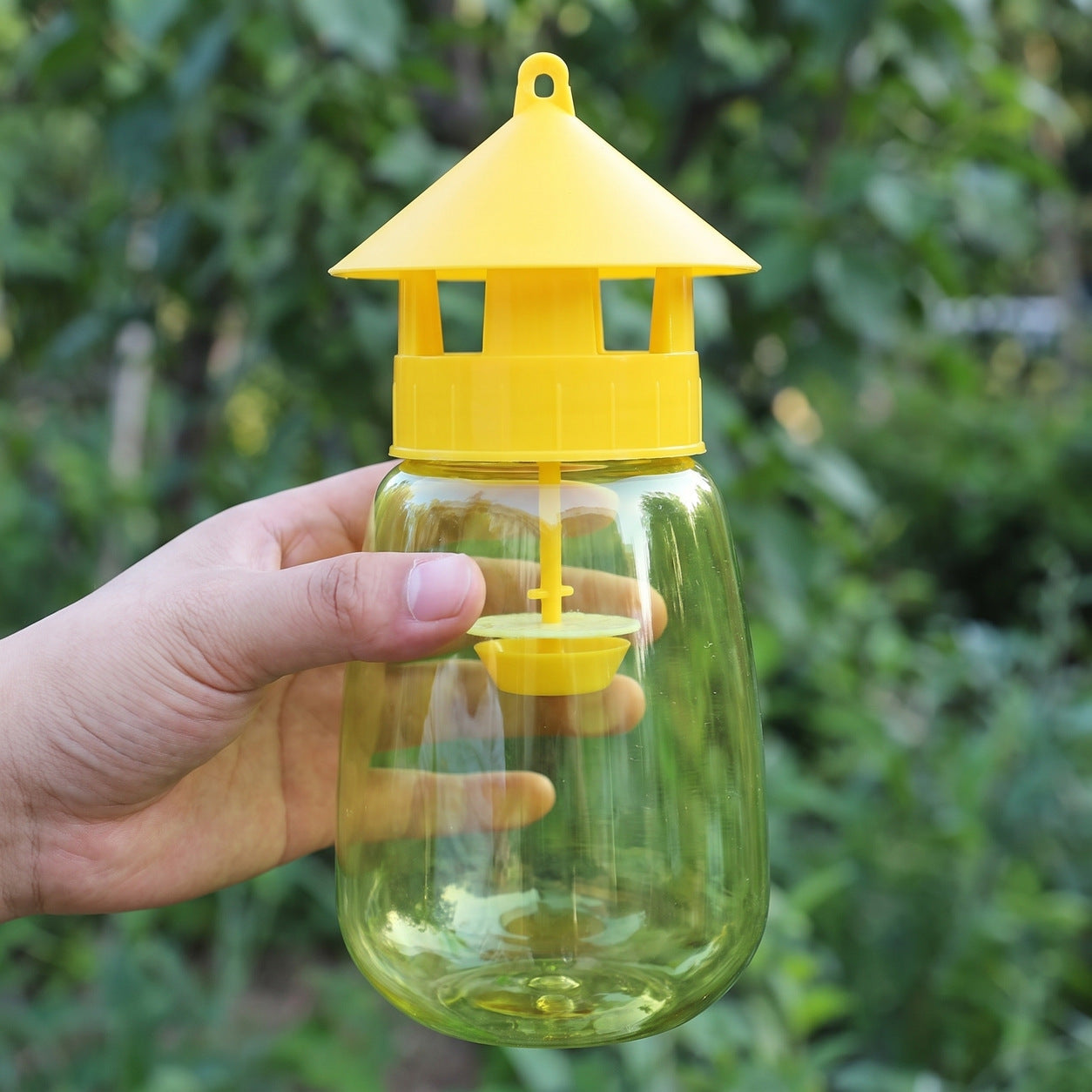 FlyLock Indoor & Outdoor Fruit Fly Trap — Size, About 20 cm tall, 9 cm wide