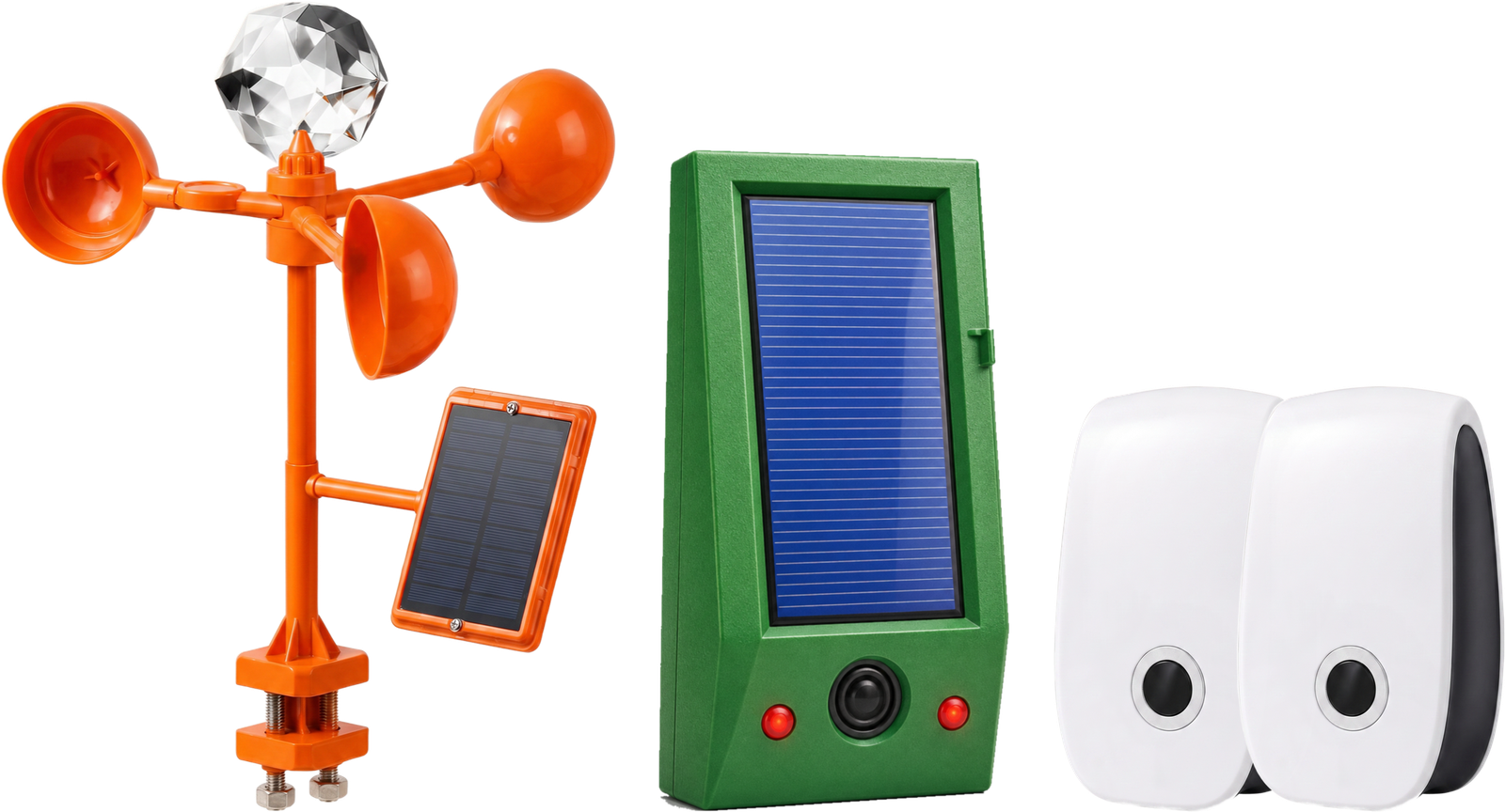 PestRay Complete System: Spinner, IonAway and Indoor 2-pack
